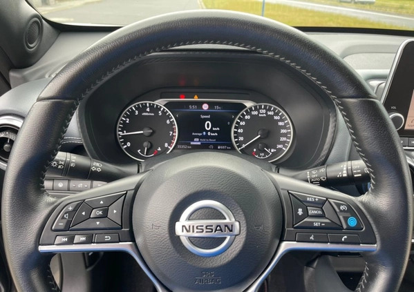 Nissan Juke cena 75900 przebieg: 35000, rok produkcji 2020 z Leszno małe 781